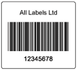 Tote Bin Labels - Standard Range (Without laminate)