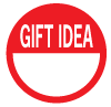 Gift Idea Slogan Labels