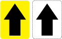 Up or Down Arrow Labels
