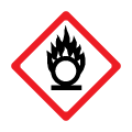Oxidizer GHS Hazard Warning Labels