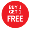Buy 1 Get 1 Free Slogan Labels